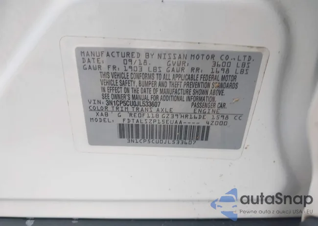 3N1CP5CU0JL533607: 42623815