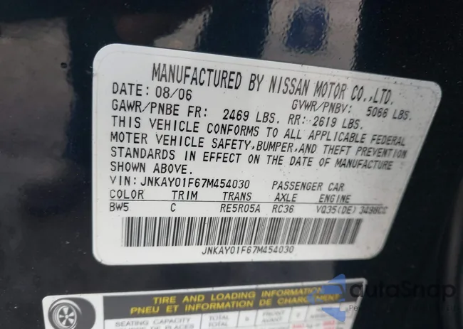 JNKAY01F67M454030: 42623844