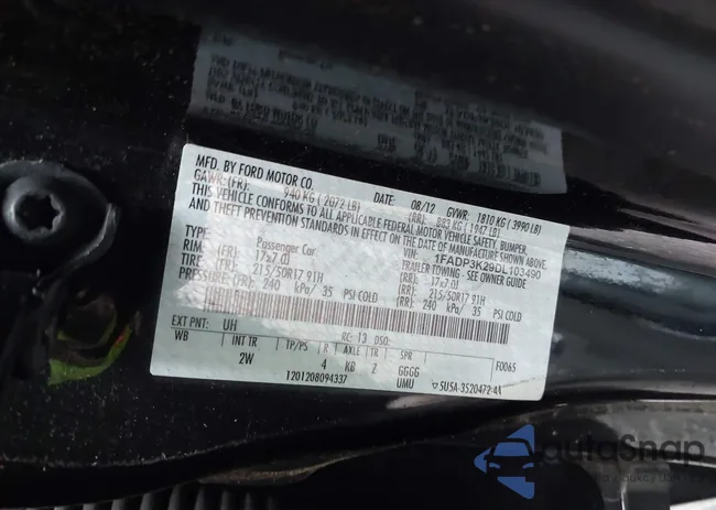 1FADP3K29DL103490: 42622975