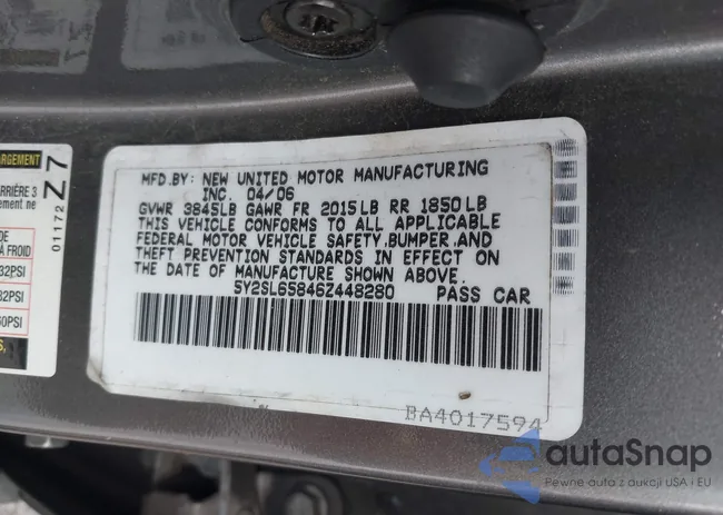 5Y2SL65846Z448280: 42623246