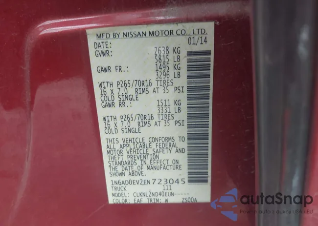 1N6AD0EV2EN723045: 42624491