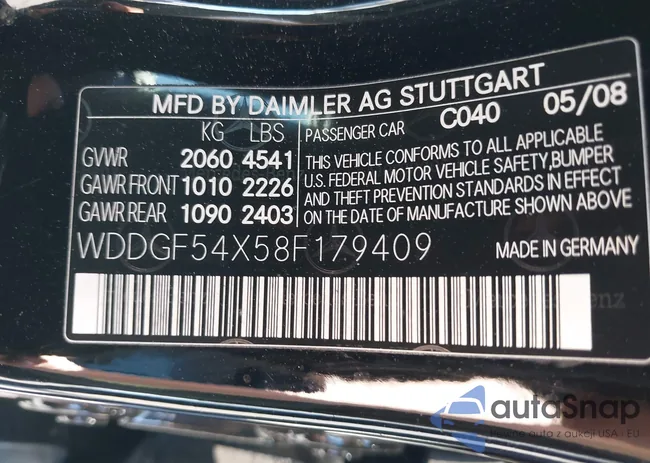 WDDGF54X58F179409: 42624724