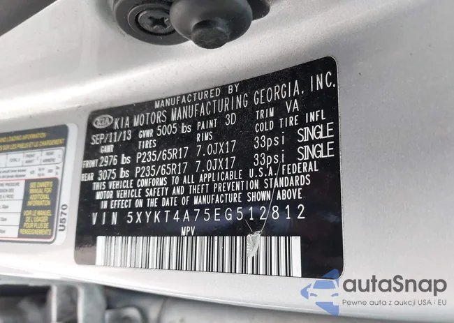 5XYKT4A75EG512812: 42624059