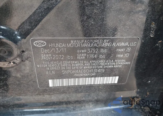 5NPDH4AE6CH131419: 42624293