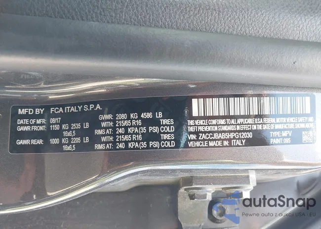 ZACCJBAB5HPG12030: 42624981