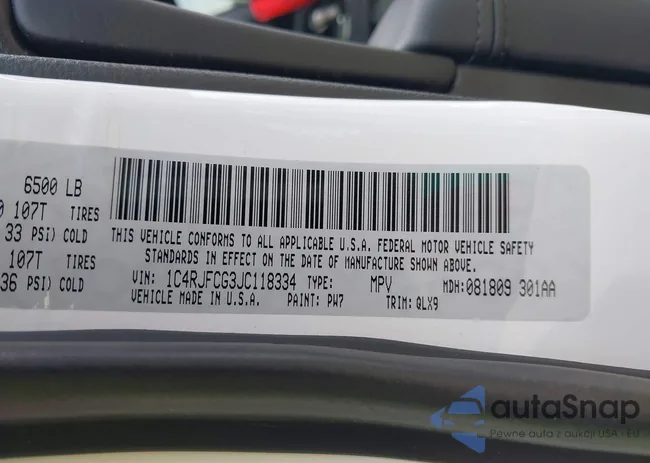 1C4RJFCG3JC118334: 42626894