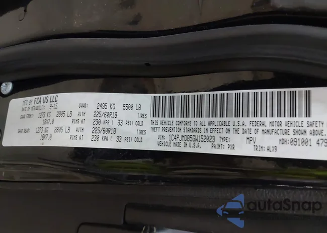 1C4PJMDB5GW152023: 42626280