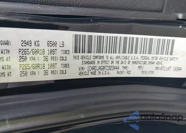 1C4RDJAG8FC923444: 42627438