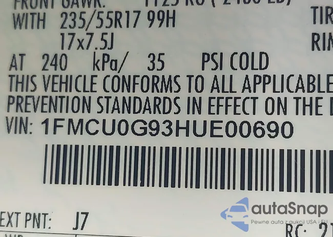1FMCU0G93HUE00690: 42627664