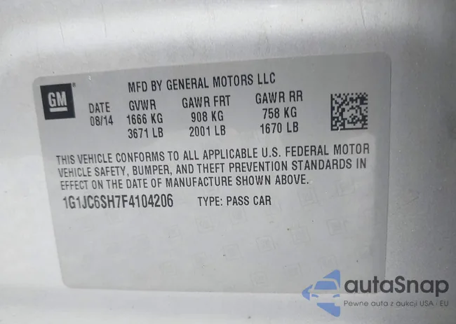 1G1JC6SH7F4104206: 42627899