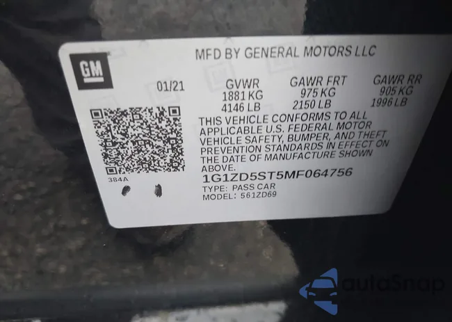 1G1ZD5ST5MF064756: 42627929