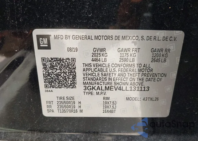 3GKALMEV4LL131113: 42628505