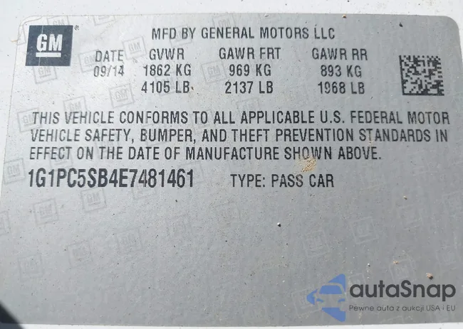 1G1PC5SB4E7481461: 42628673