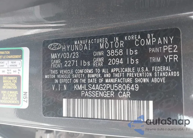 KMHLS4AG2PU580649: 42628691