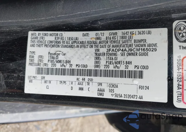 3FADP4AJ9CM165029: 42628856