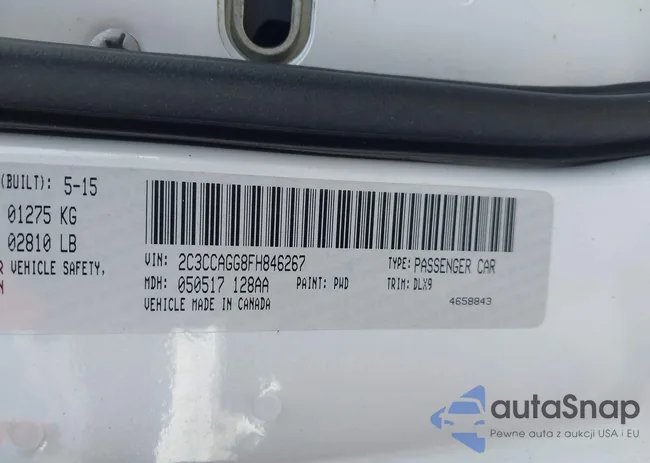 2C3CCAGG8FH846267: 42629502