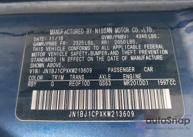 JN1BJ1CPXKW213609: 42629770