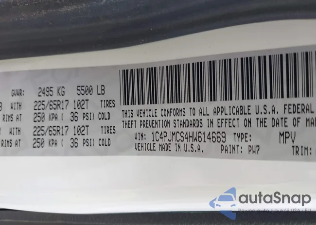 1C4PJMCS4HW614669: 42629315