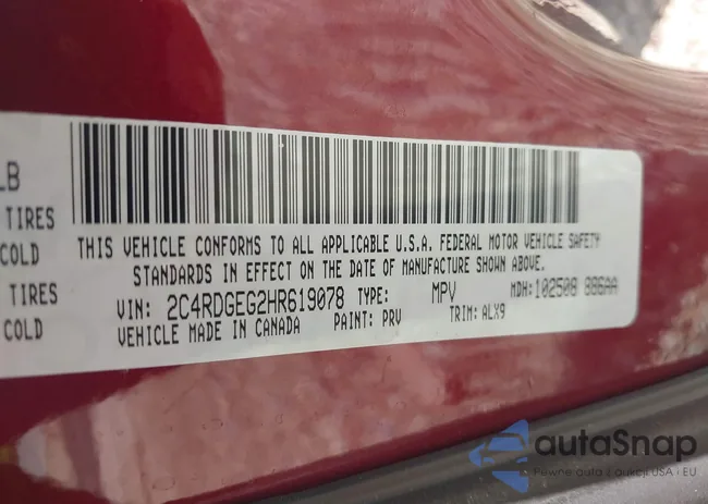 2C4RDGEG2HR619078: 42630705