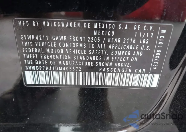 3VWDP7AJ1DM405572: 42630897