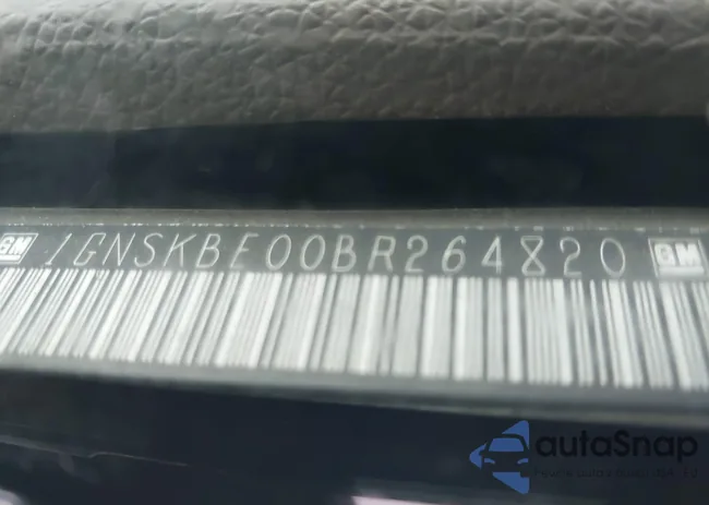 1GNSKBE00BR264820: 42629989