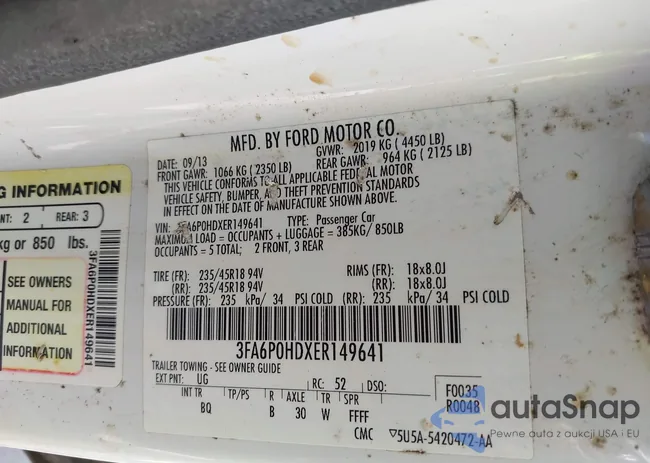 3FA6P0HDXER149641: 42631489