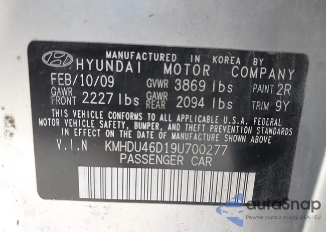 KMHDU46D19U700277: 42631843