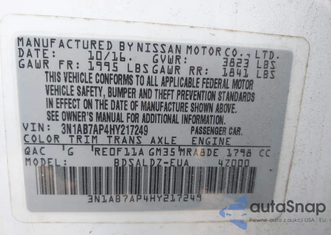 3N1AB7AP4HY217249: 42632670