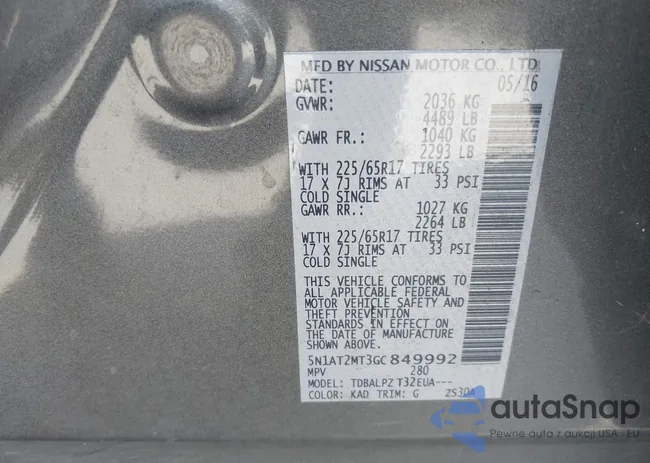 5N1AT2MT3GC849992: 42632115