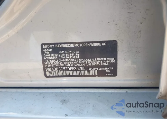 WBA3B3C52DF535265: 42633787