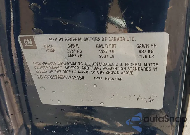 2G1WU57M591212164: 42633793