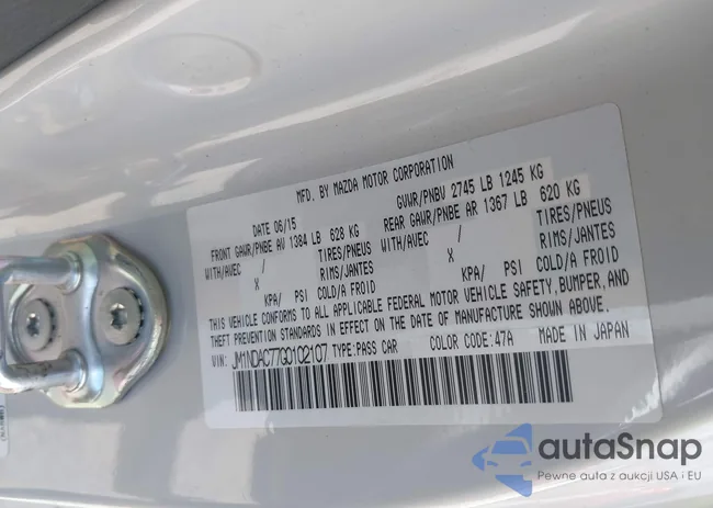 JM1NDAC77G0102107: 42633255