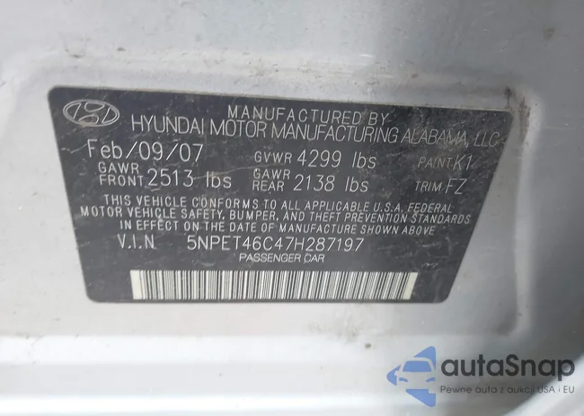 5NPET46C47H287197: 42633261