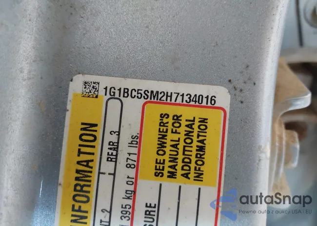 1G1BC5SM2H7134016: 42634480