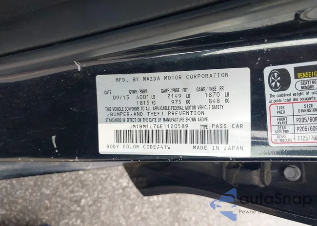 JM1BM1L76E1120589: 42634582