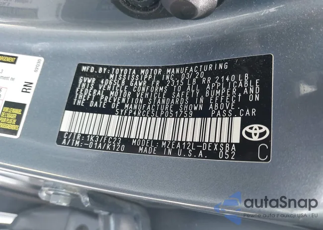 5YFP4RCE5LP051759: 42634855