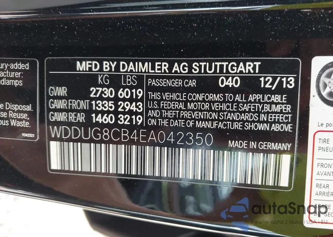 WDDUG8CB4EA042350: 42634962