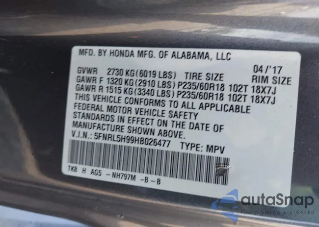 5FNRL5H99HB026477: 42634037