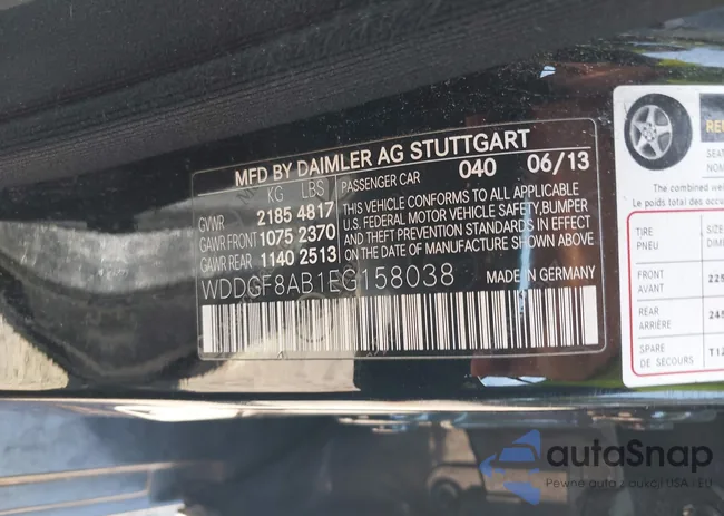 WDDGF8AB1EG158038: 42634332