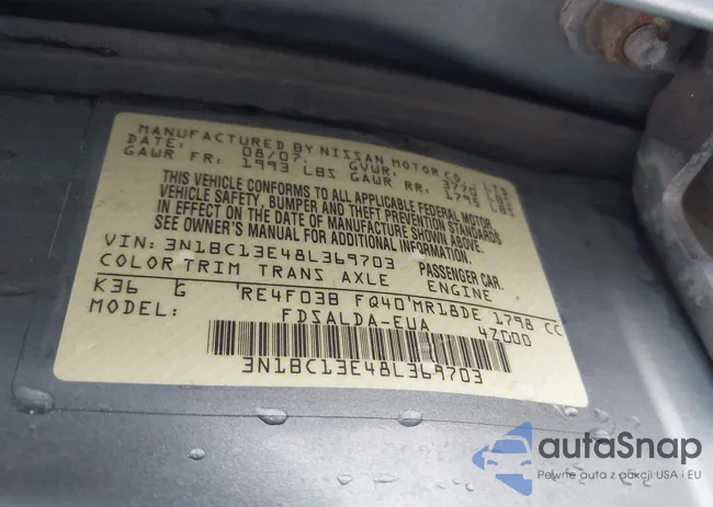 3N1BC13E48L369703: 42635734