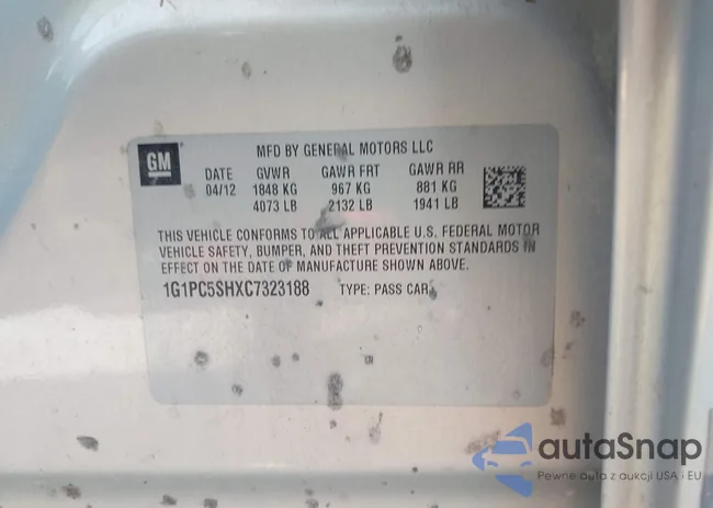 1G1PC5SHXC7323188: 42635802