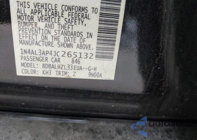 1N4AL3AP4JC265132: 42635039