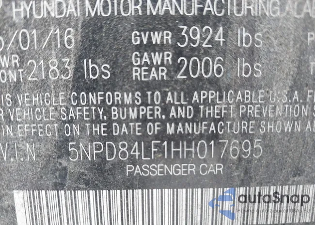 5NPD84LF1HH017695: 42635319