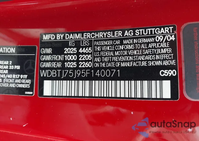 WDBTJ75J95F140071: 42636539