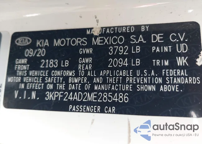 3KPF24AD2ME285486: 42637468