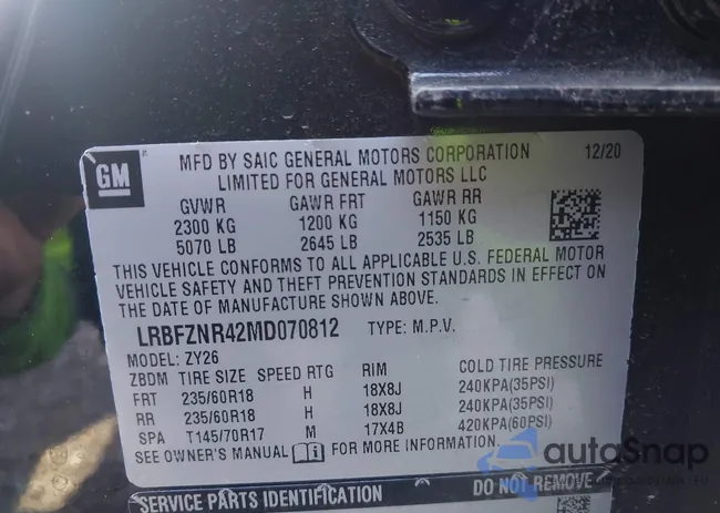 LRBFZNR42MD070812: 42637118