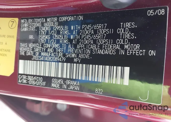 JTEES41A082089479: 42637161