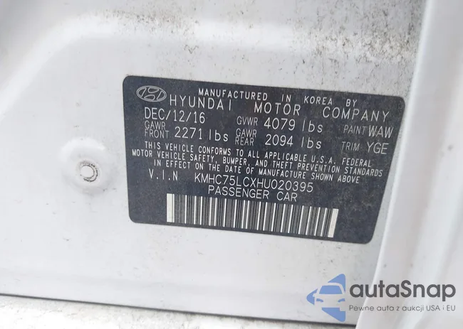 KMHC75LCXHU020395: 42637283