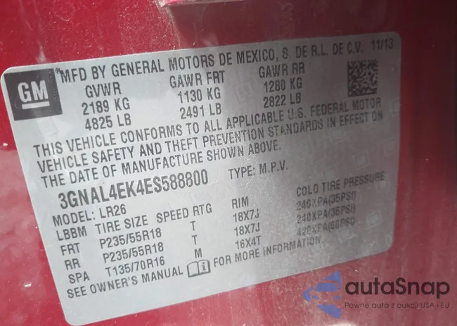 3GNAL4EK4ES588800: 42638137