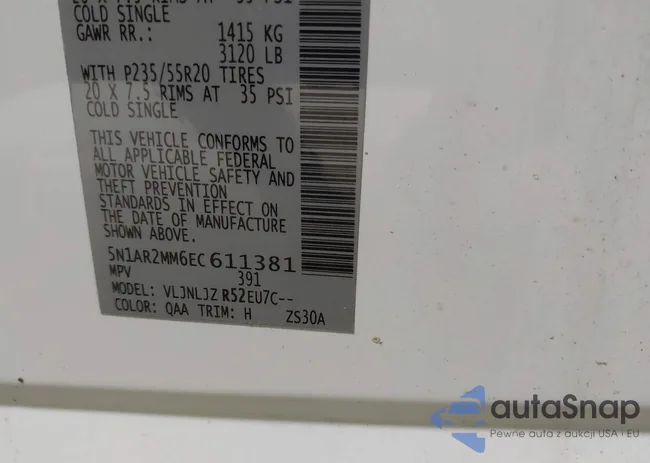 5N1AR2MM6EC611381: 42639507